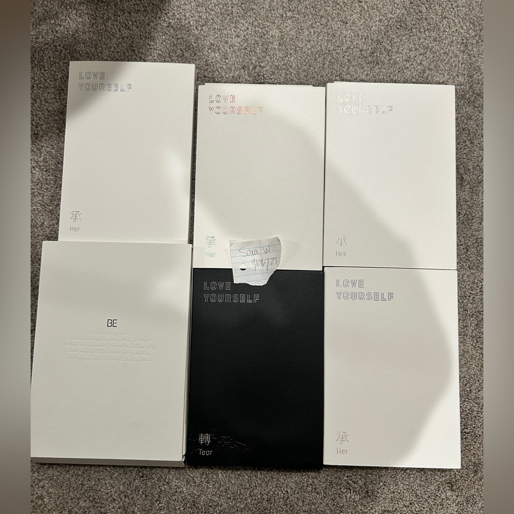 BTS KPOP Albums and Photobooks
